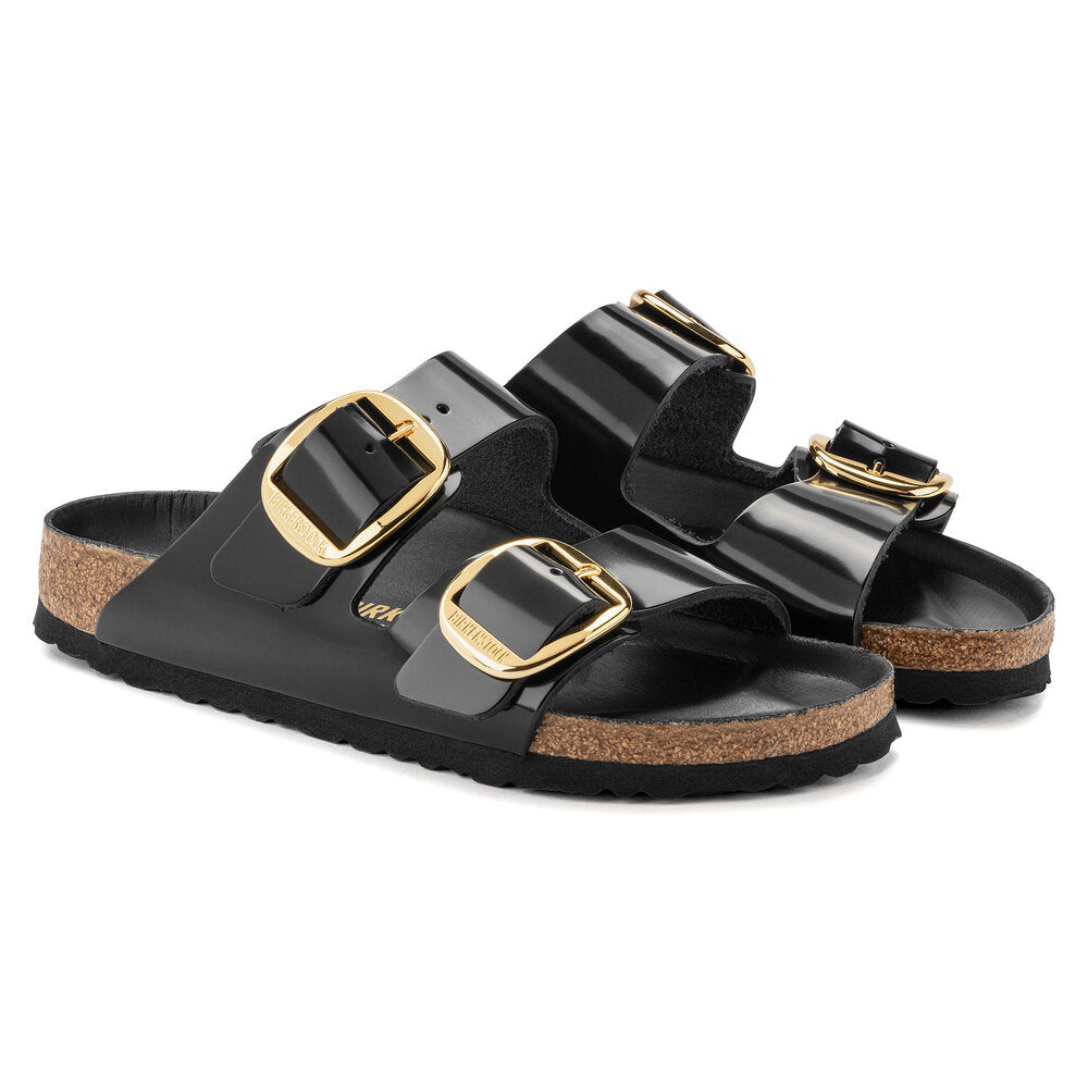 Birkenstock Arizona Big Buckle sandal - High Shine Black - Bahne